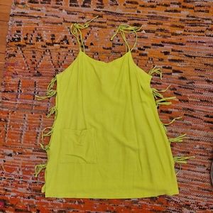 Fashion Brand Company Tie Mini Dress